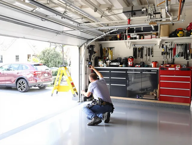 Local garage door repair service by North Castle Garage Door Repair in North Castle