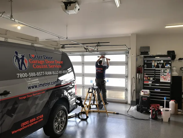 North Castle Garage Door Repair team performing same-day garage door repair in North Castle